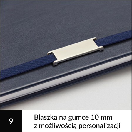 Personalizowane kalendarzwe książkowe Metalowe wykończenia-1
