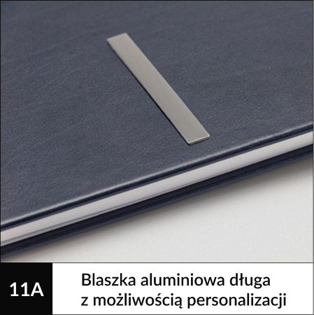 Personalizowane kalendarzwe książkowe Metalowe wykończenia-4
