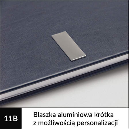 Personalizowane kalendarzwe książkowe Metalowe wykończenia-5