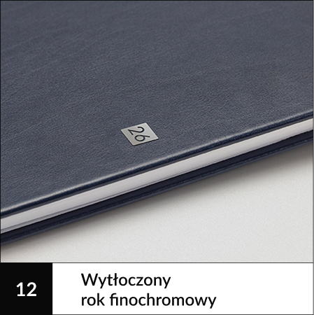 Personalizowane kalendarzwe książkowe Metalowe wykończenia-6