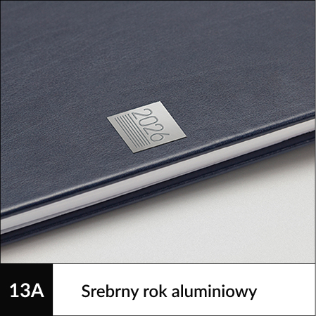 Personalizowane kalendarzwe książkowe Metalowe wykończenia-7