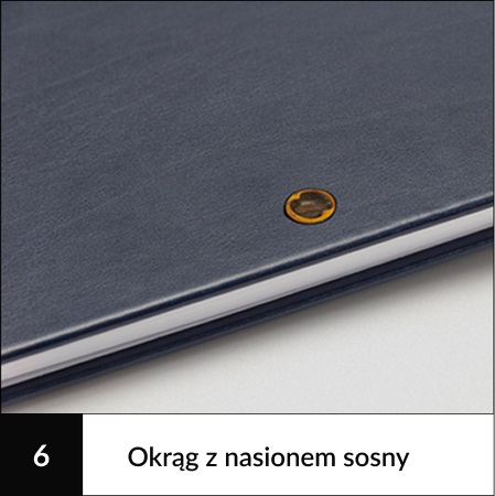 Personalizowane kalendarzwe książkowe Ozdobne okręgi-7